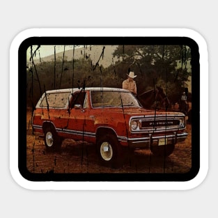 PLYMOUTH TRAIL DUSTER Sticker